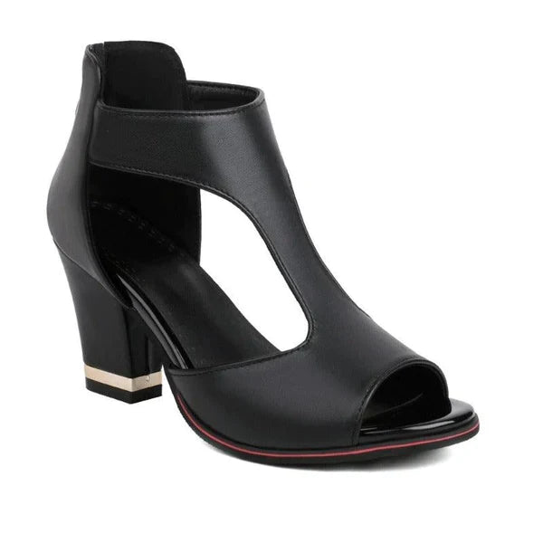 W&W Mode | Orthopadische Sandale mit Absatz