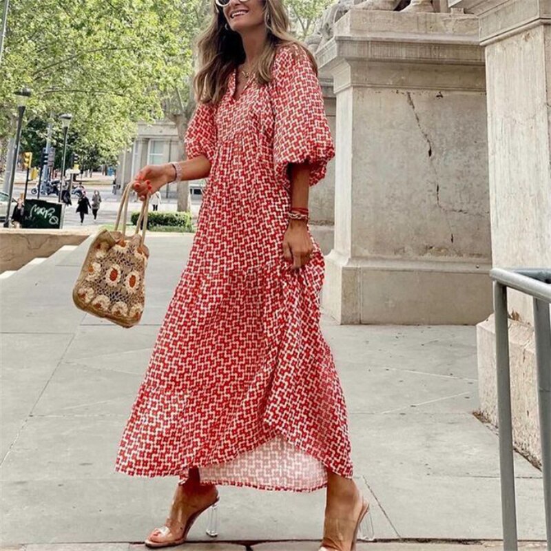 W&W Mode | Retro Print Kleid