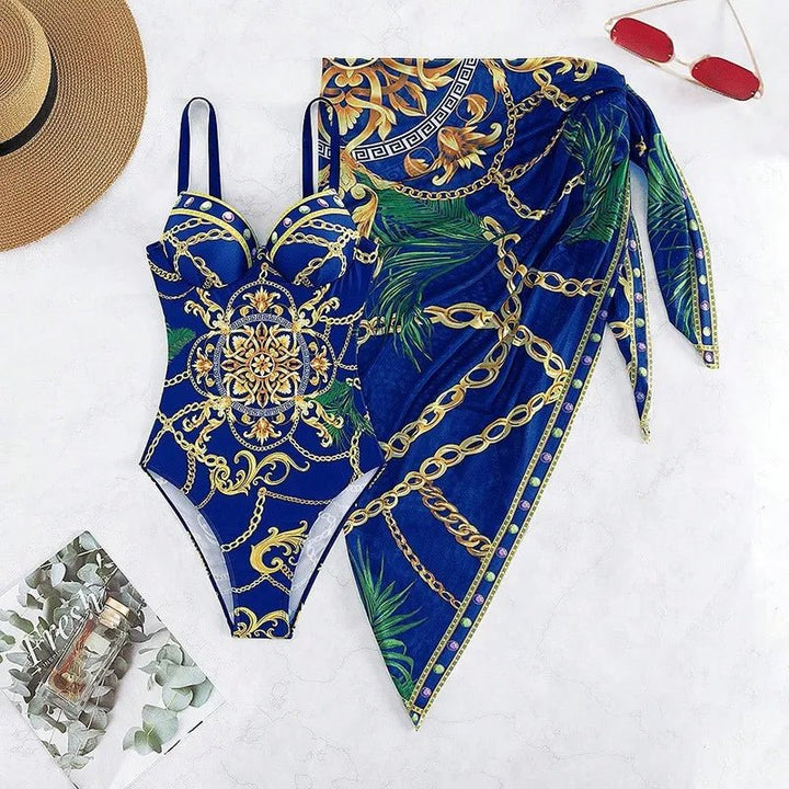 W&W Mode | Elegantes Tankini Badeanzug Satz