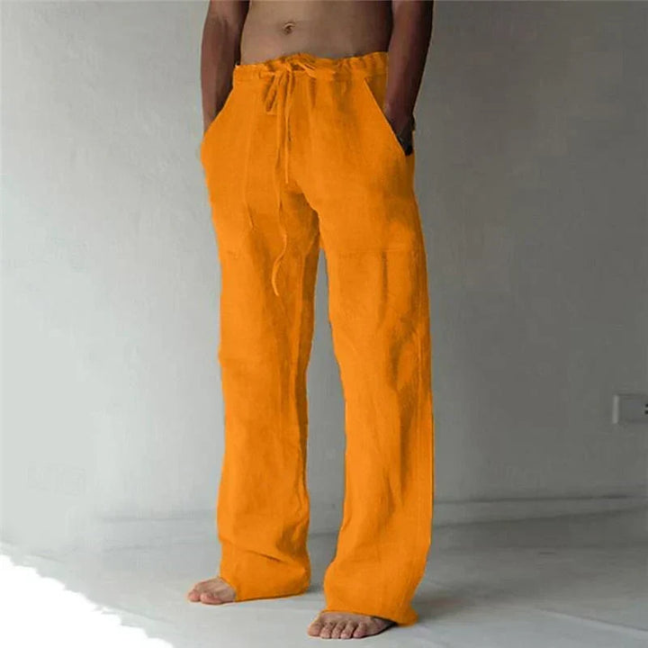 W&W Mode | Herren Baggy Leinenhose