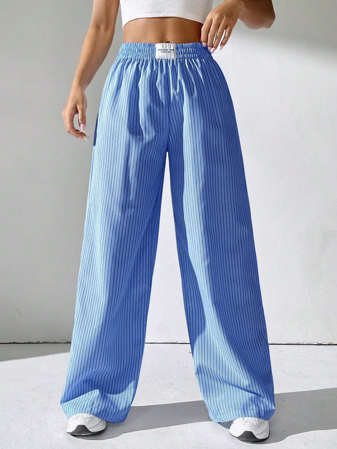 W&W Mode | GESTREIFTE STOFFHOSE
