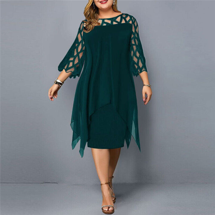 W&W Mode | Luftiges Und Elegantes Kleid in Übergröße