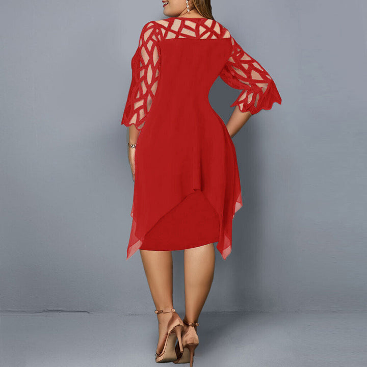 W&W Mode | Luftiges Und Elegantes Kleid in Übergröße