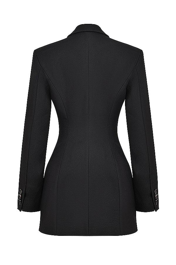 Damen-Blazerkleid mit taillierter Passform