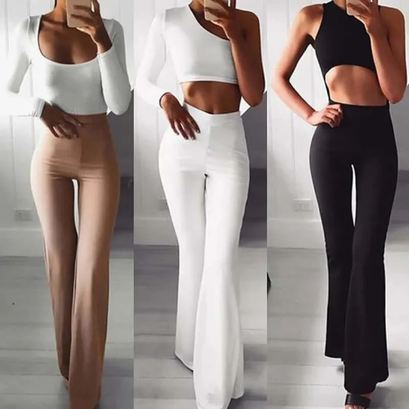 W&W Mode | Damen Schlaghose Schwarz