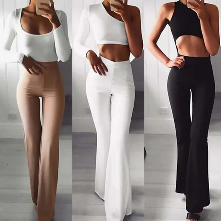 W&W Mode | Damen Schlaghose Schwarz