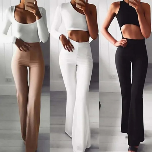 W&W Mode | Damen Schlaghose Schwarz