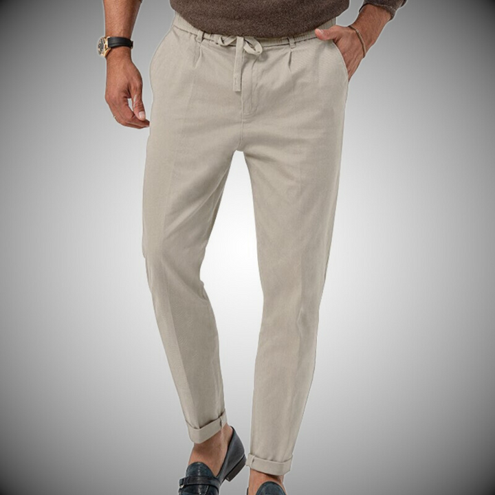 W&W Mode | Herren Schwarz Hose Sommer