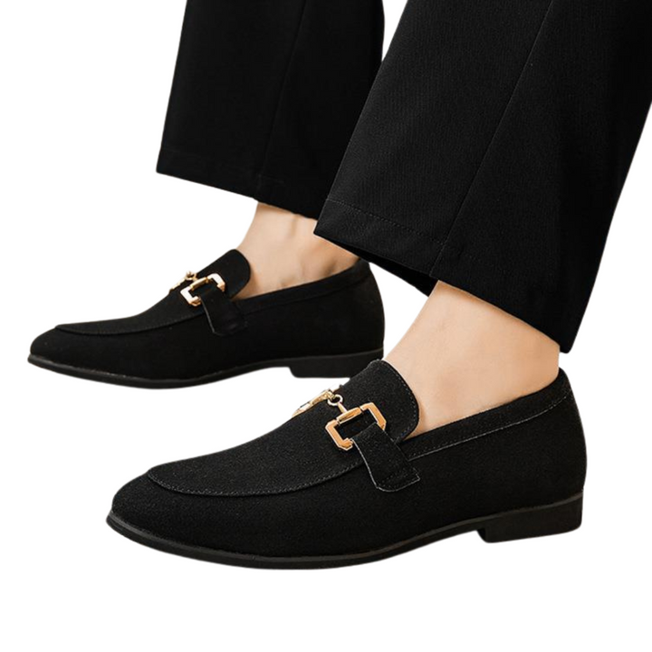 W&W Mode | Herren Schwarz Loafer Für Sommer