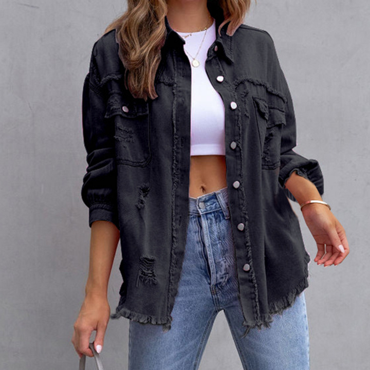 W&W Mode | Bunte Jeansjacke