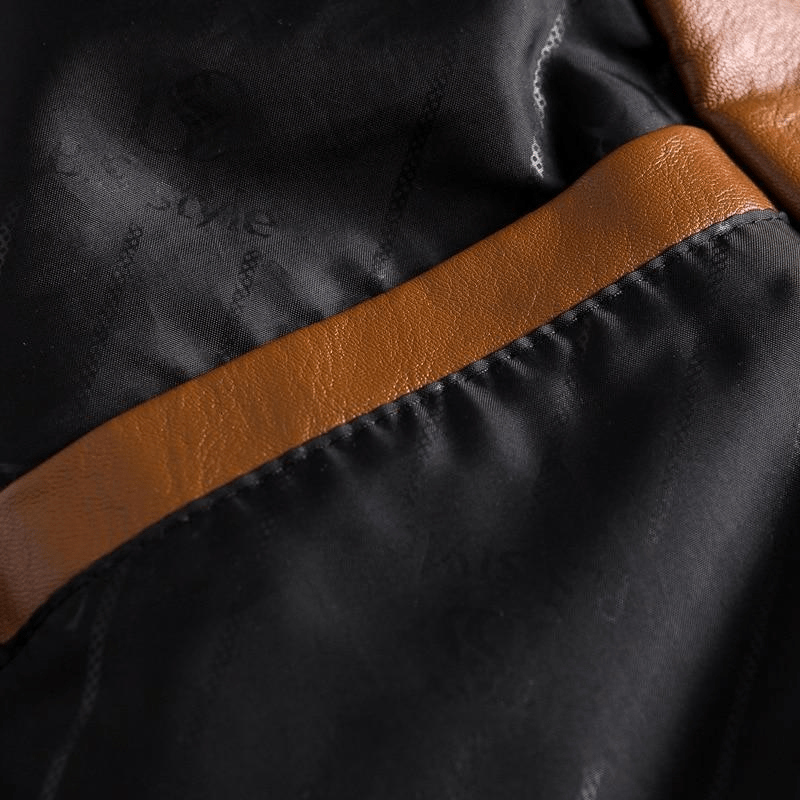 W&W Mode | Leder Blazer Herren Jacke