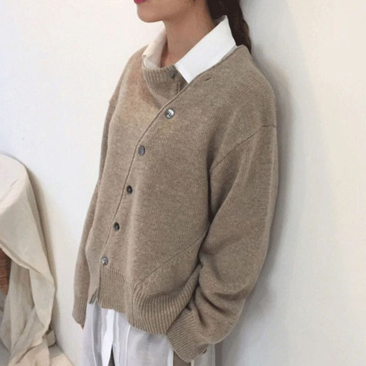 W&W Mode - Bequeme Jacke mit Knopfdetails