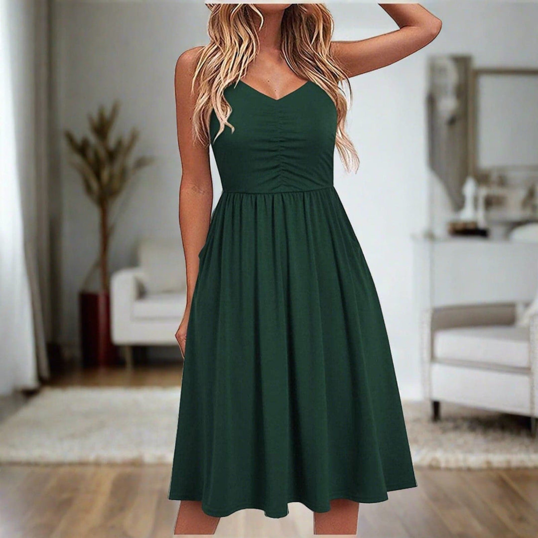 Damen Midikleid für den Sommer