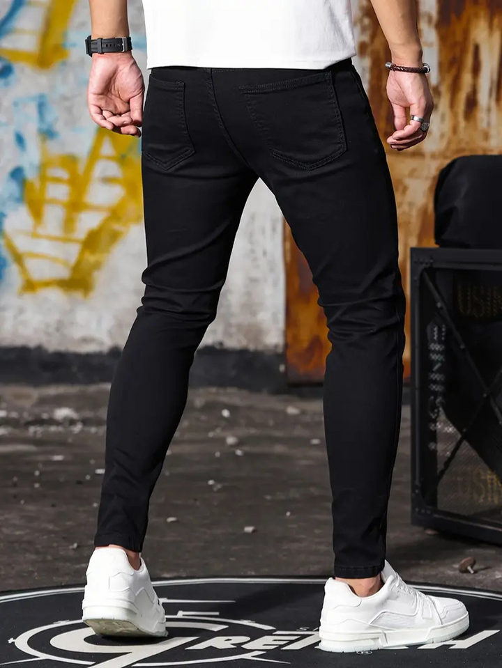W&W Mode | Herren Bequeme Slim Fit Jeans