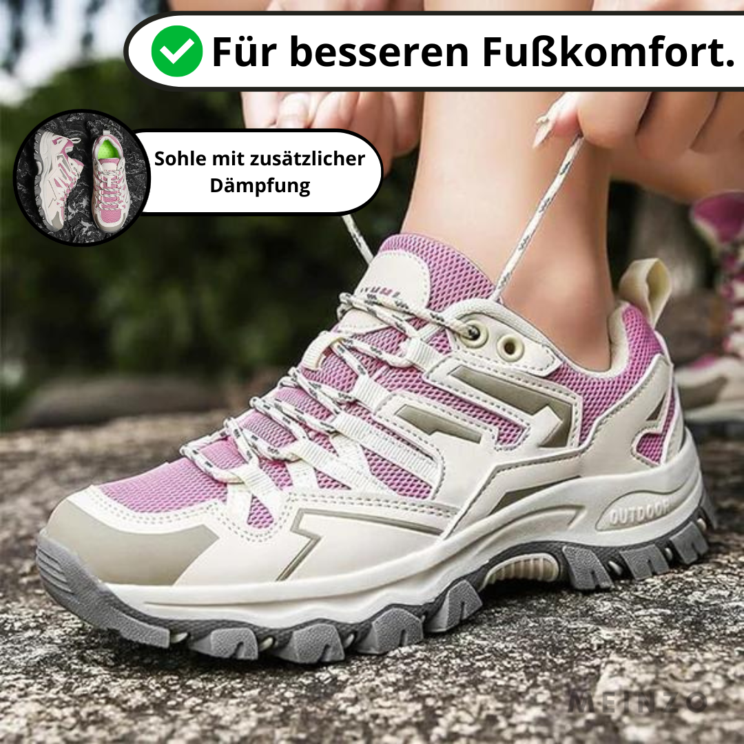 W&W Mode | Walk Sneaker Robuster Wanderschuh für Frauen