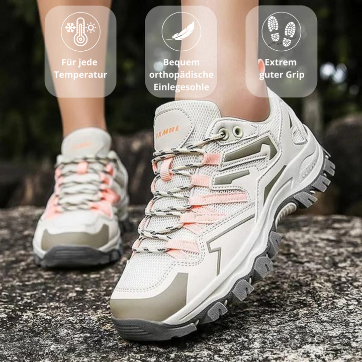 W&W Mode | Walk Sneaker Robuster Wanderschuh für Frauen