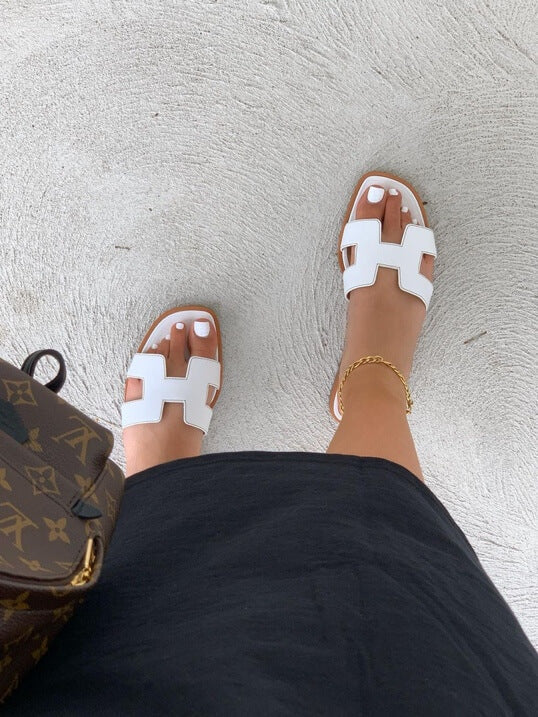W&W Mode | Offene Sandalen Design