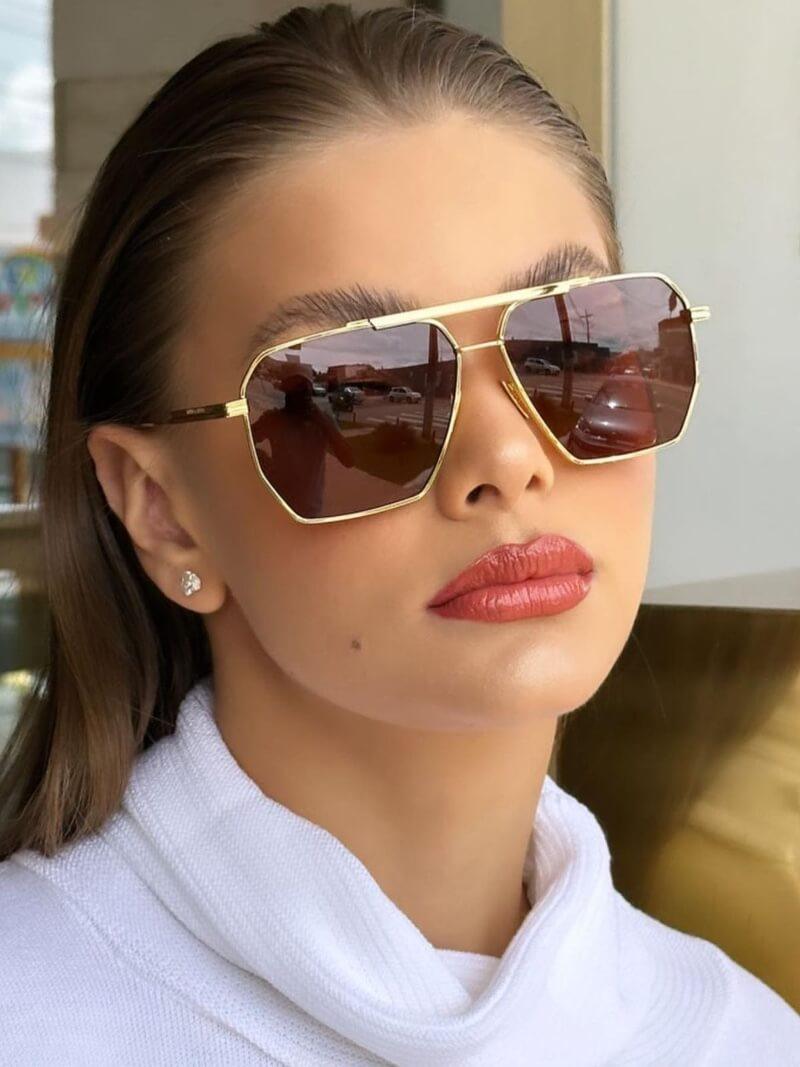 W&W Mode | Polarisierte Sonnenbrille Mit Leichtem Metallrahmen