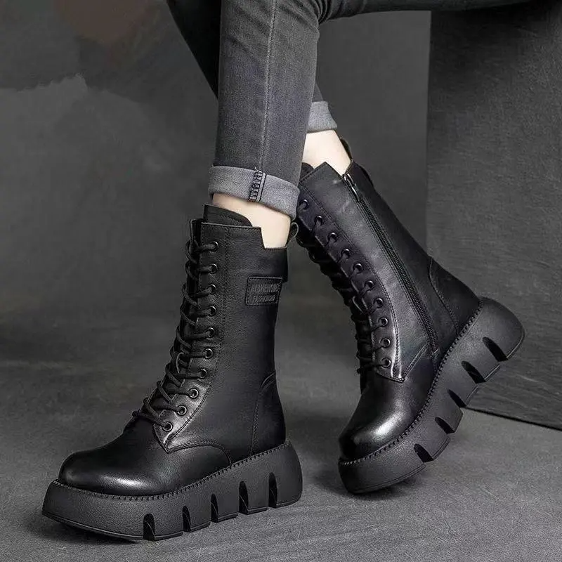 W&W Mode | Orthopädische Lederstiefel