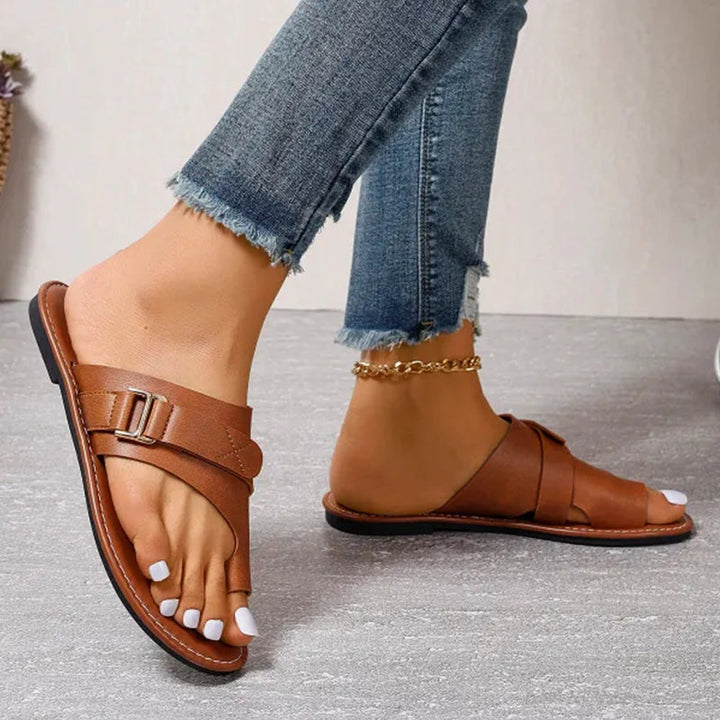 W&W Mode | Bequeme Anti Hallux Valgus Sandalen