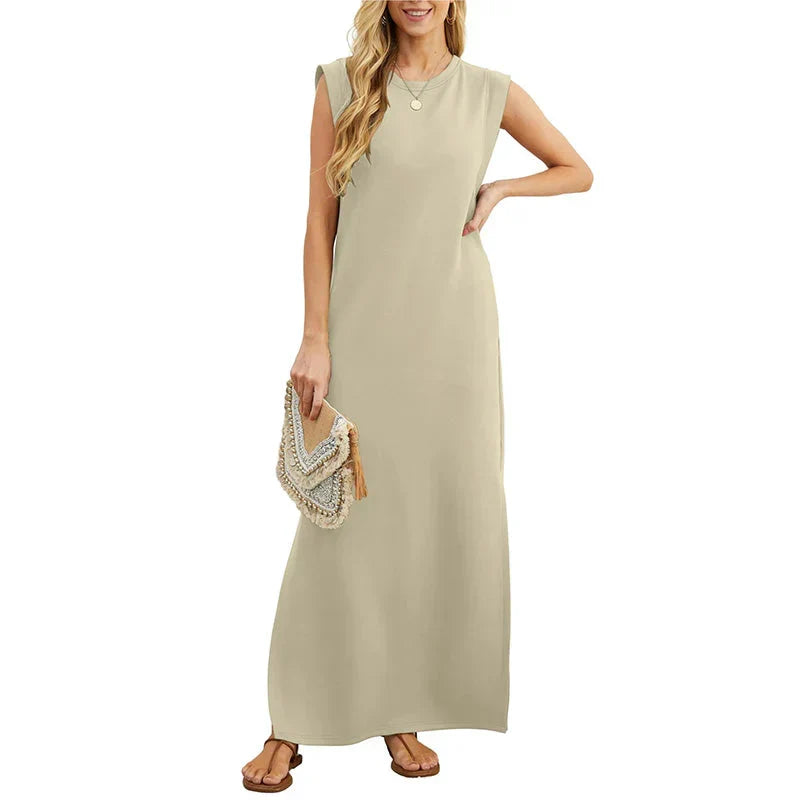 W&W Mode | Elegantes Ärmelloses Maxikleid