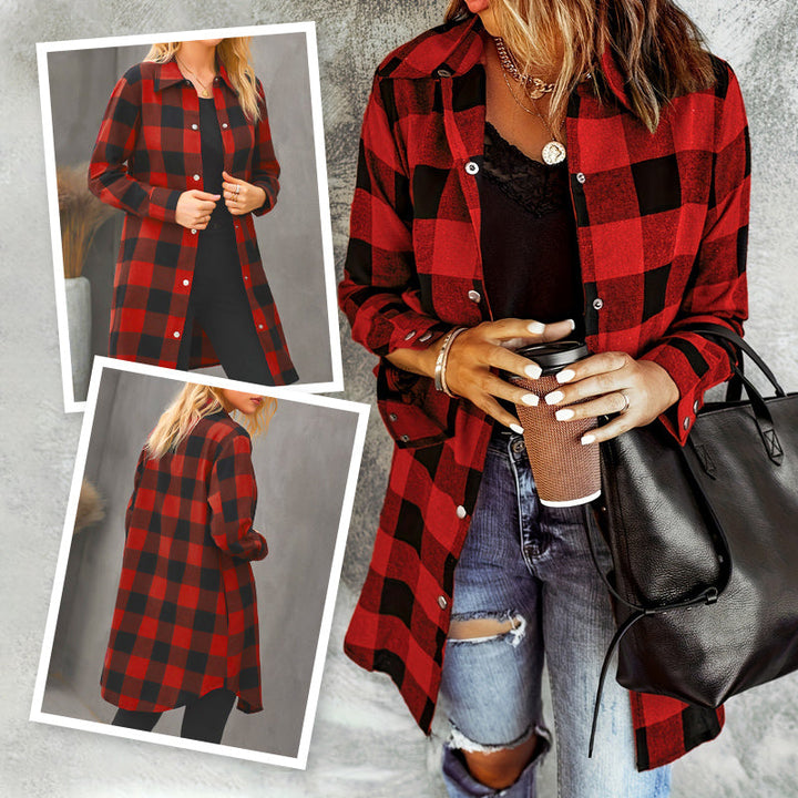 W&W Mode | Longline-Shirtjacke
