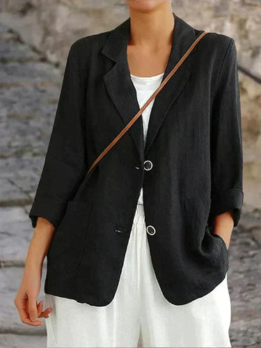 W&W Mode | Eleganter Leinenblazer