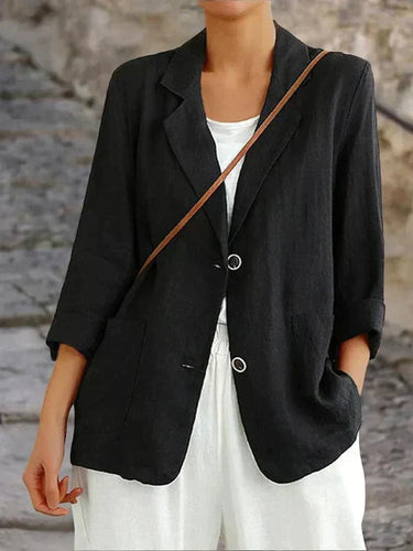 W&W Mode | Leinen Blazer