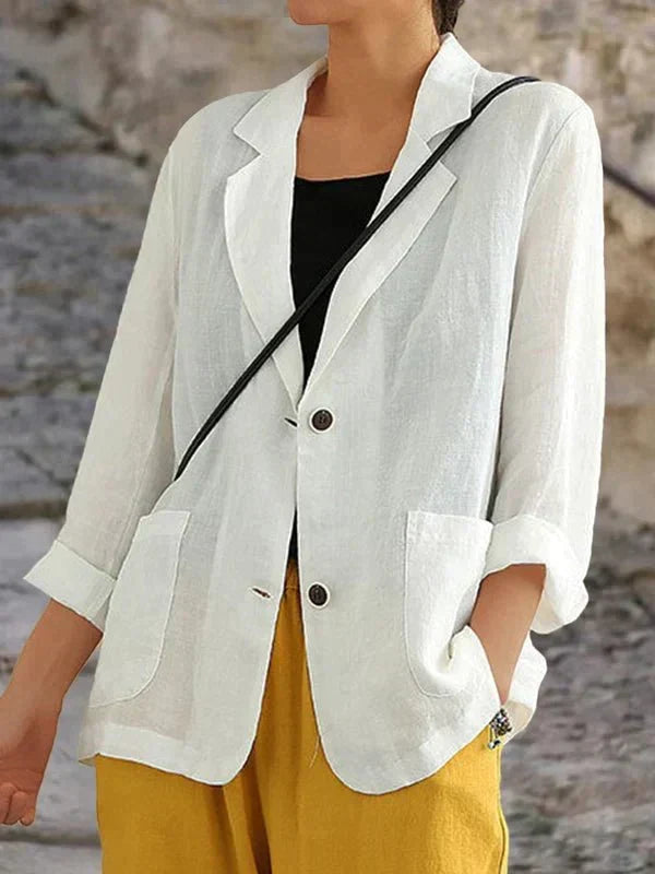 W&W Mode | Eleganter Leinenblazer