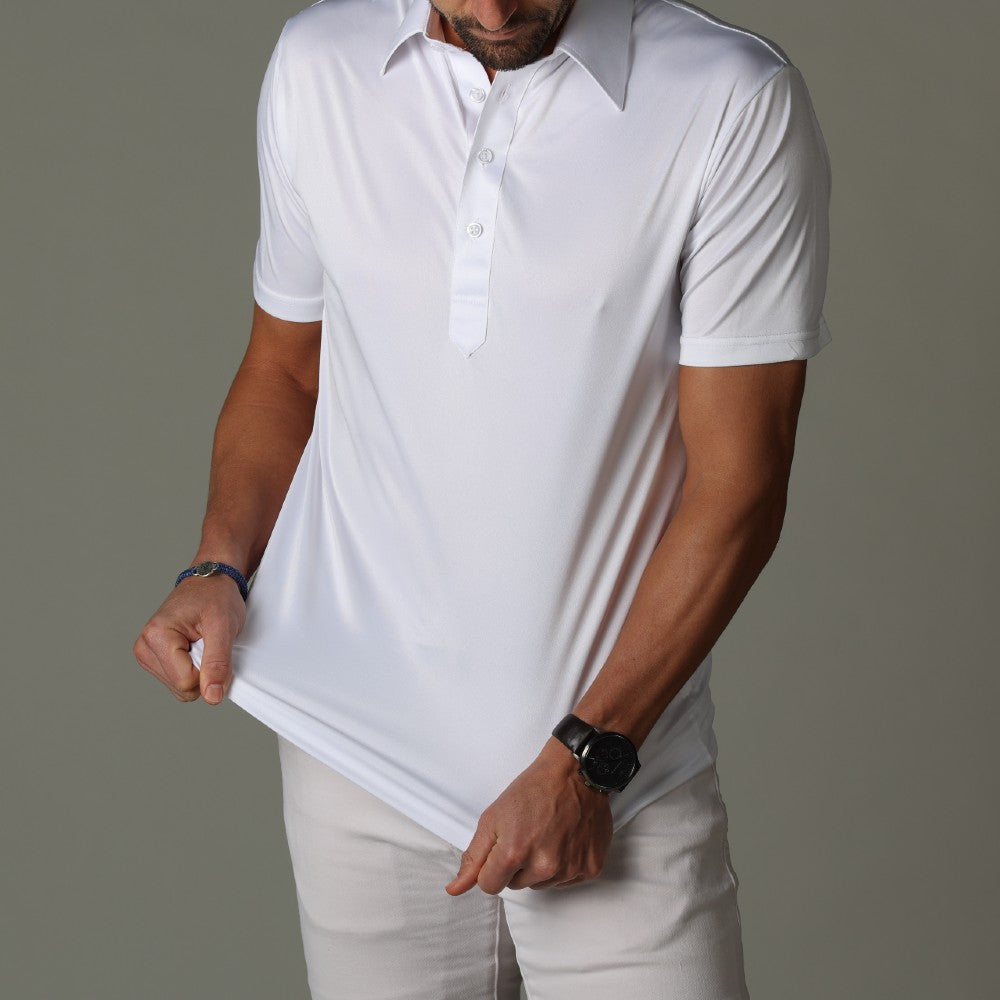 W&W Mode | Kleid-Polo mit Steifem Kragen