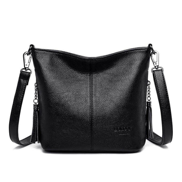 W&W Mode | Leder Schultertasche Organisiert Bleiben Mit Stil!