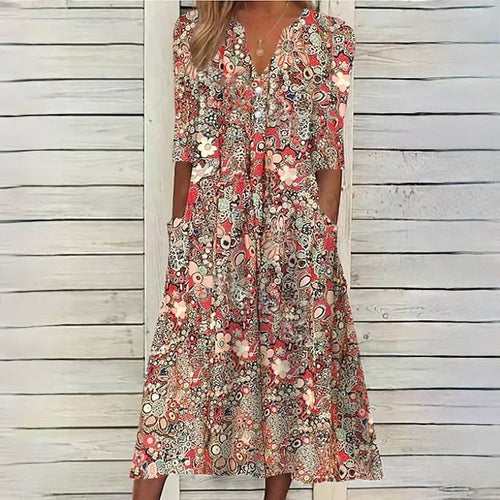 W&W Mode | Blumenkleid für den frischen Frühling