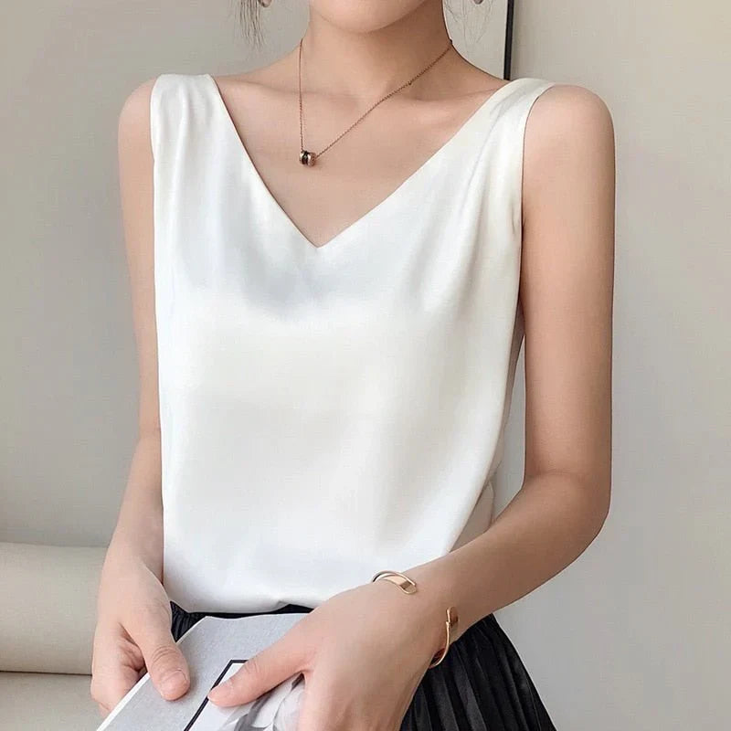 W&W Mode | Seidig Weiches Tanktop Für Damen