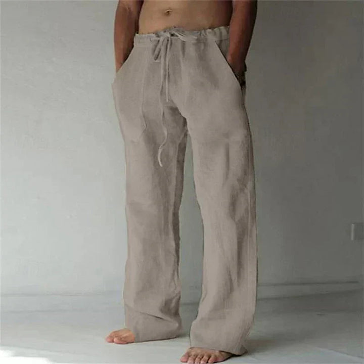 W&W Mode | Lockere Leinenhose Für Herren
