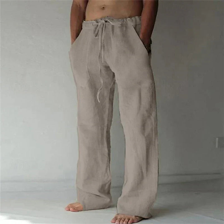 W&W Mode | Herren Baggy Leinenhose