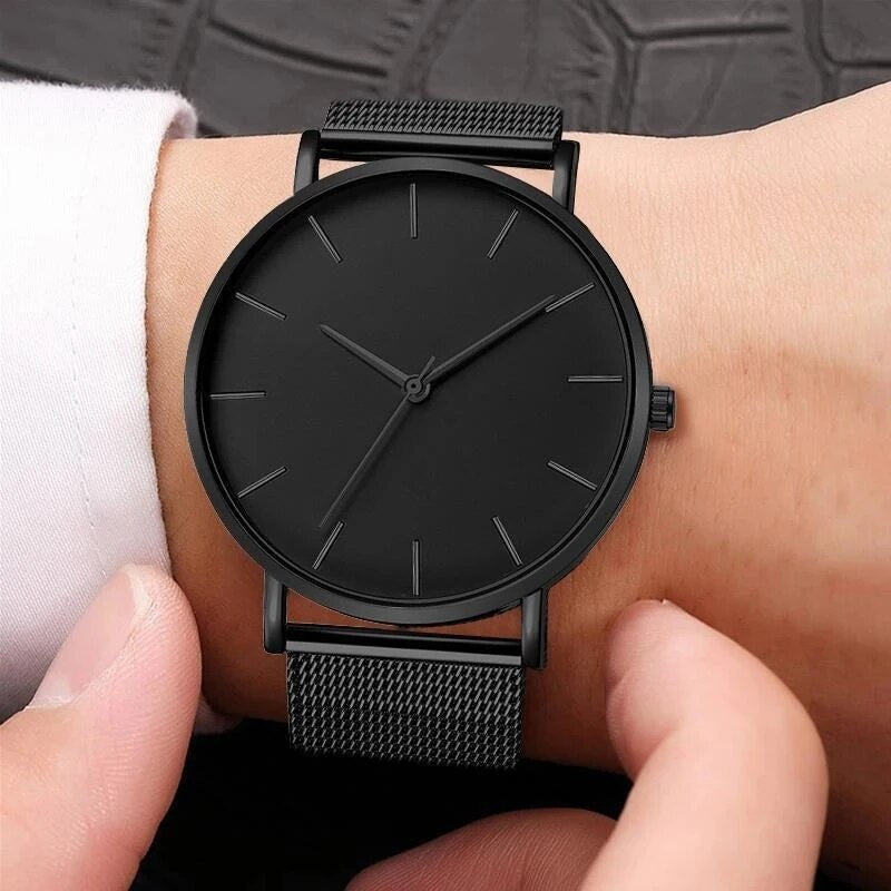 W&W Mode | Minimalistische Uhr für Herren