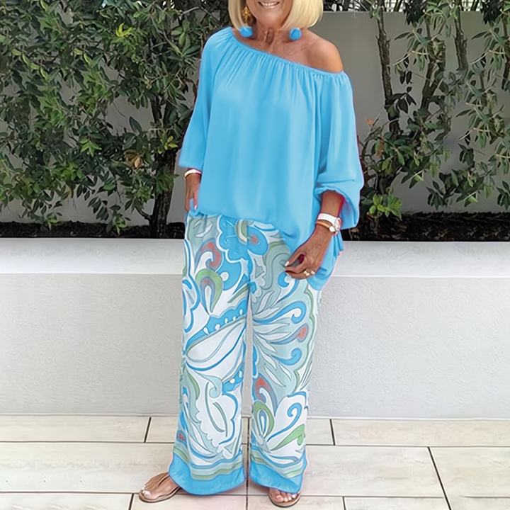 W&W Mode | Bluse und Hose Set | Elegantes und Bequemes Zweiteiliges Outfit