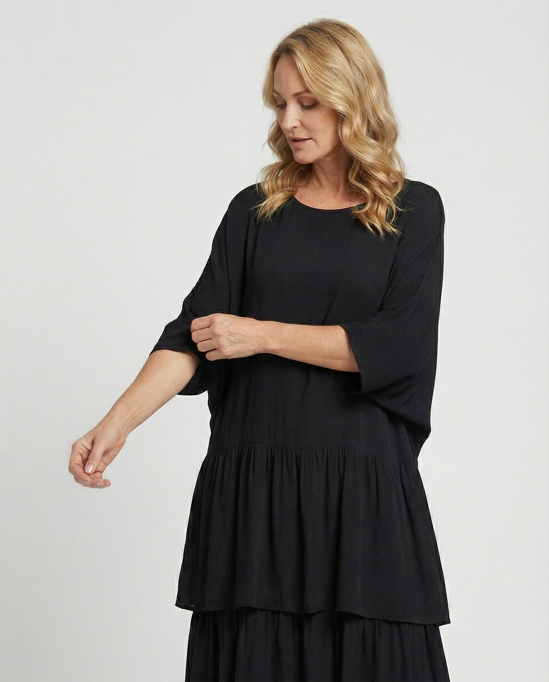 W&W Mode | Luxuriös Elegantes Chiffonkleid