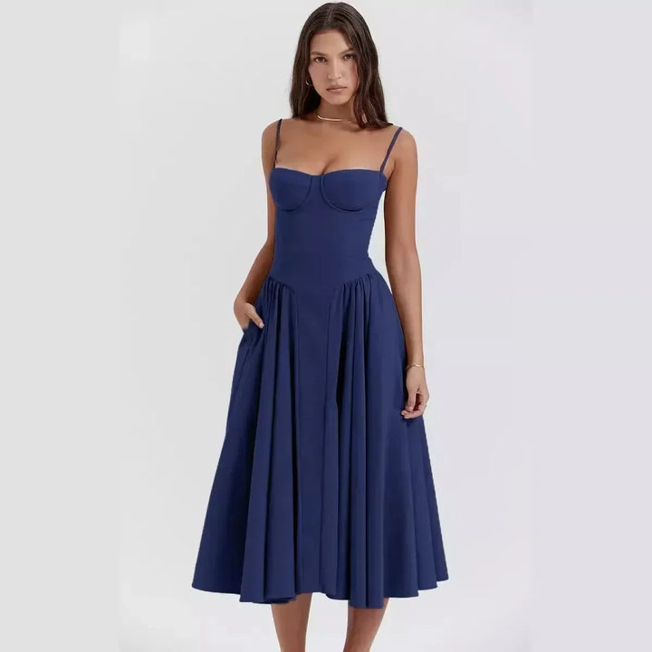 W&W Mode | Elegantes ärmelloses Kleid