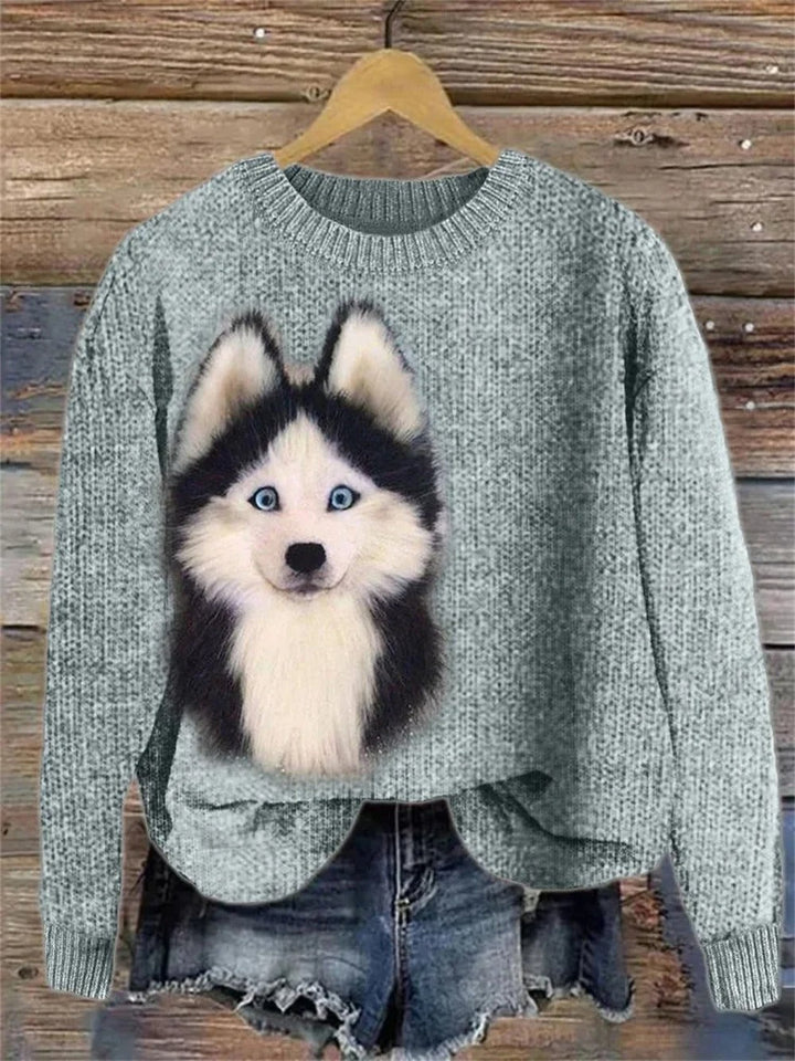W&W Mode | Bedruckter Pullover für Frauen