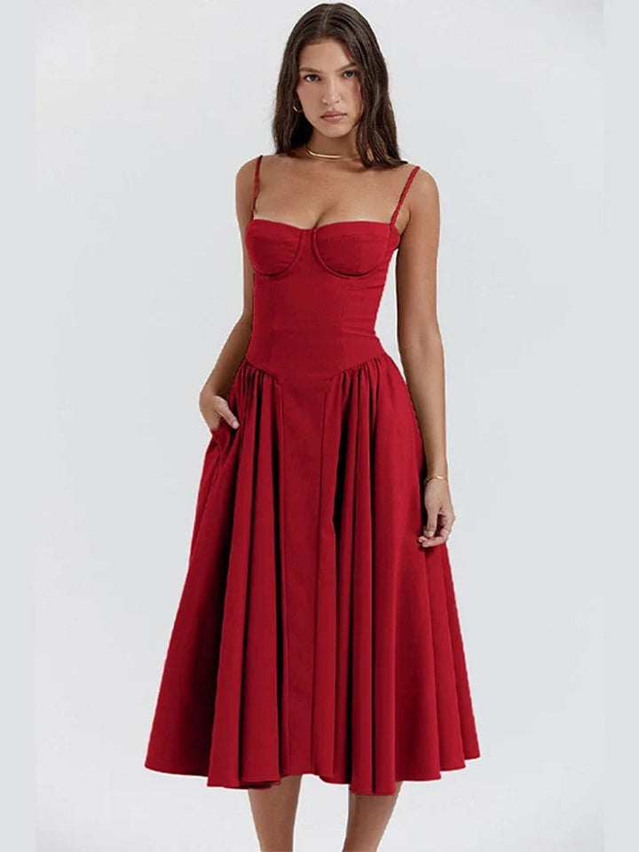 W&W Mode | Elegantes ärmelloses Kleid