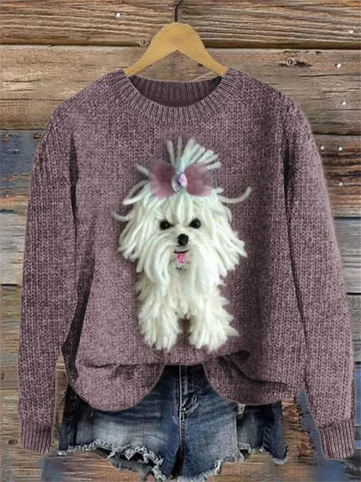 W&W Mode | Bedruckter Pullover für Frauen