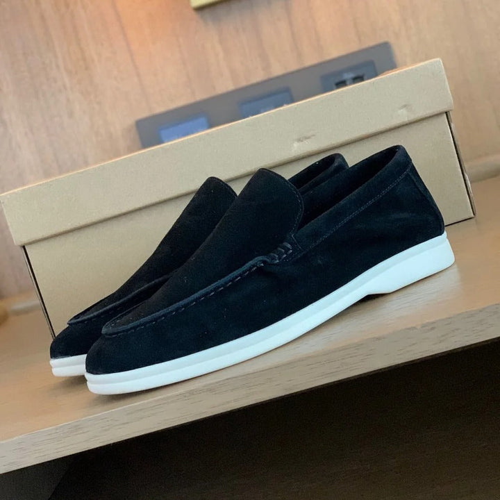 W&W Mode | Herren Wildleder Slipper