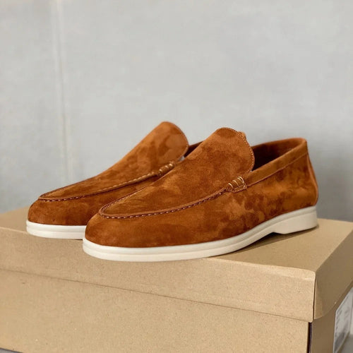 W&W Mode | Herren Wildleder Slipper