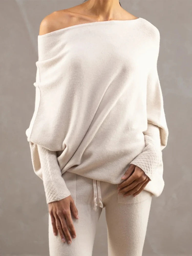 W&W Mode | Drapierte Asymmetrische Bluse