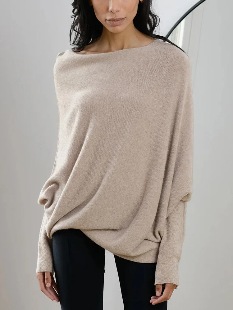 W&W Mode | Drapierte Asymmetrische Bluse