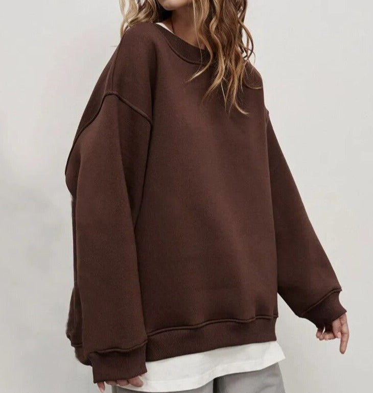 W&W Mode - Basic-Pullover in Übergröße