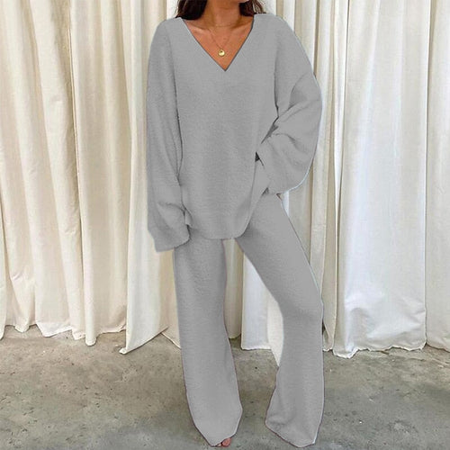 W&W Mode Twinset | Komfortables, modisches Oversized-Jogging-Set für Damen