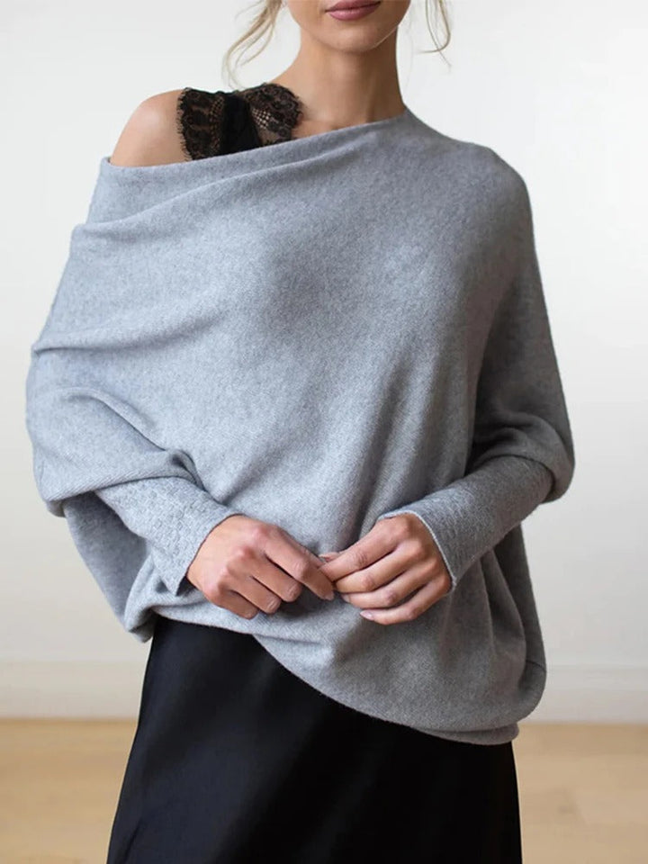 W&W Mode | Drapierte Asymmetrische Bluse