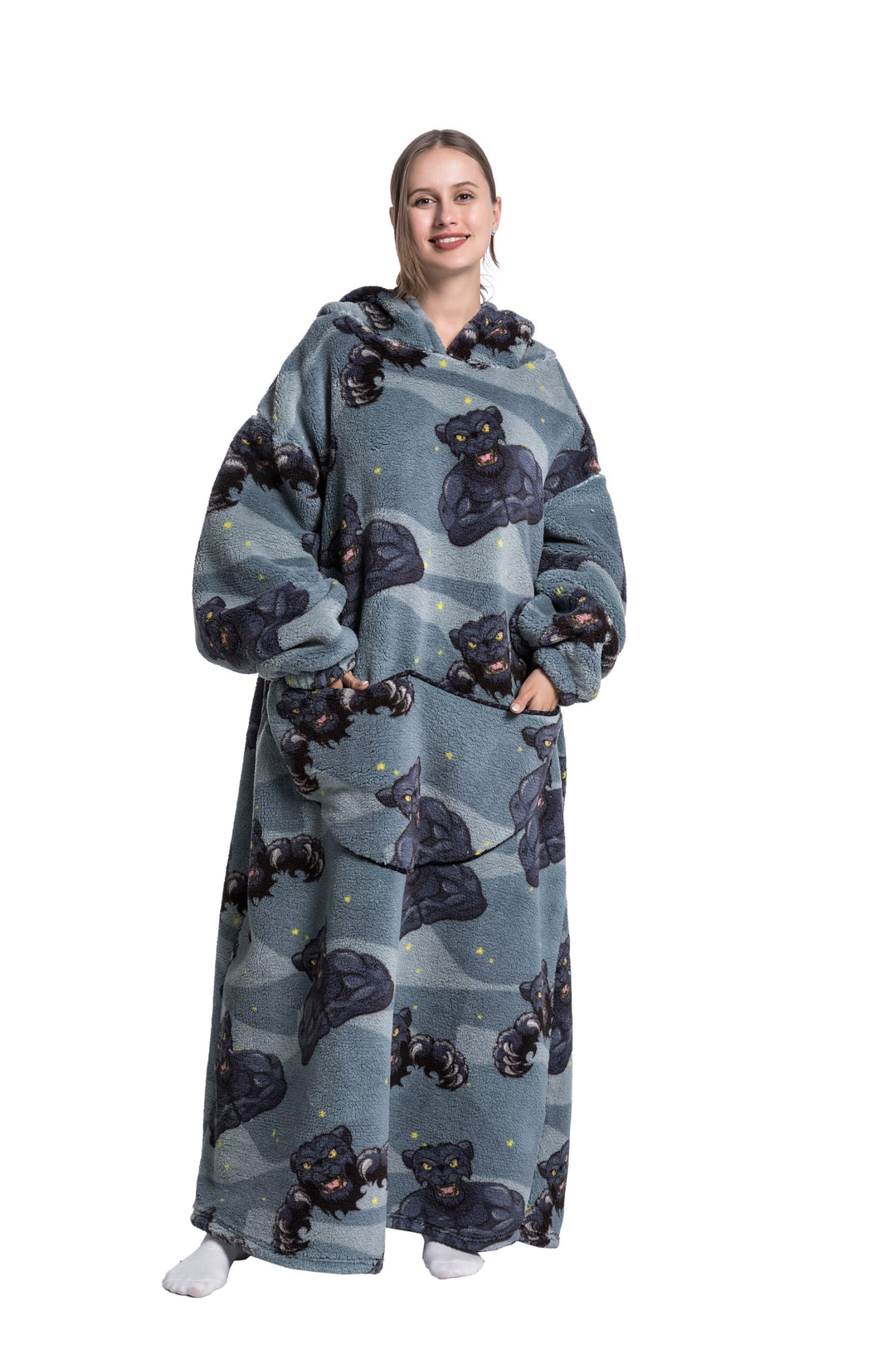 W&W Mode | Fleece Hoodie Decke Für Den WINTER